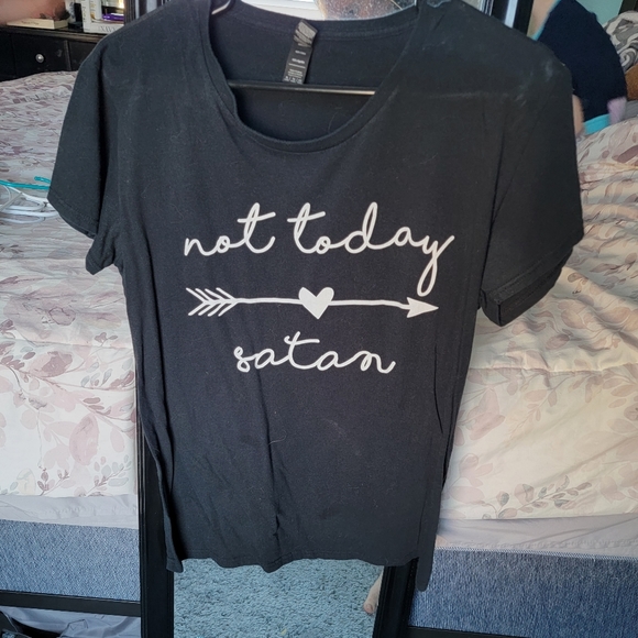 Tops - Not today Satan tee
